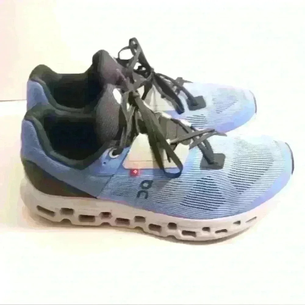 On Cloud Cloudstratus Women's Running Shoes Size US 10 Blue Sneakers